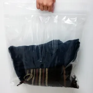 12 Clear Large Bag 15x15 Storage Clothes Shoes Cover Dust Storage Travel Airport