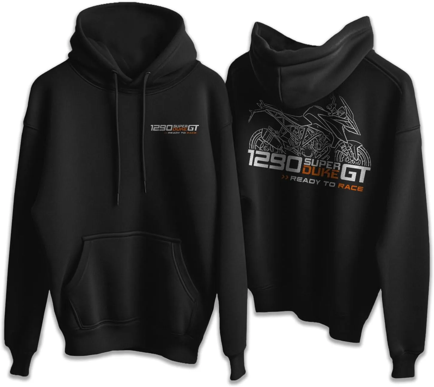 1290 Super Duke GT/R (2014-2024) Hoodie - Motorcycle Rider Sweatshirt for Men & Women, Biker Enthusiast Gift