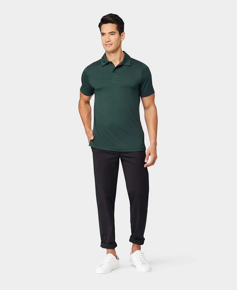 32 Degrees Men's Cool Classic Polo| Slim Fit | Moisture Wicking | 4-Way Stretch |Golf | Tennis