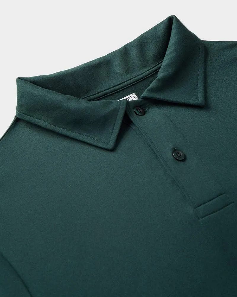 32 Degrees Men's Cool Classic Polo| Slim Fit | Moisture Wicking | 4-Way Stretch |Golf | Tennis