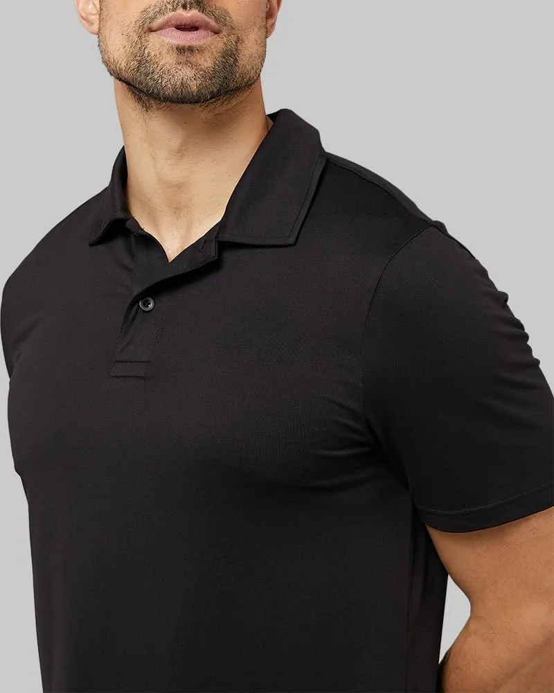 32 Degrees Men's Cool Classic Polo| Slim Fit | Moisture Wicking | 4-Way Stretch |Golf | Tennis