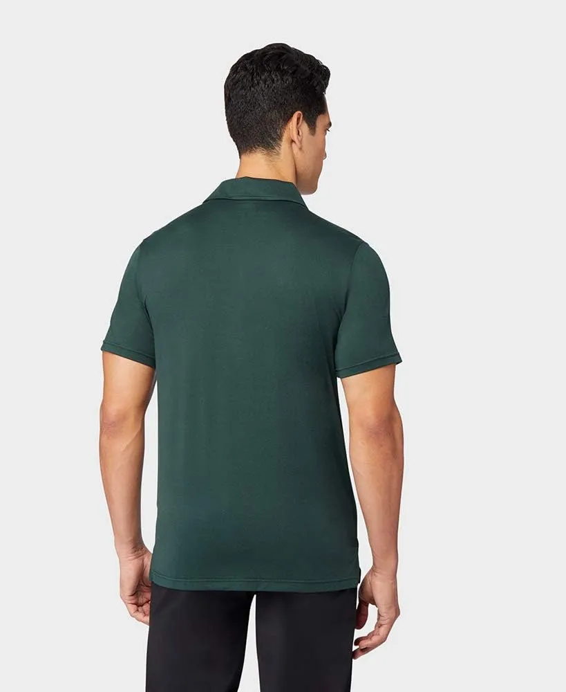 32 Degrees Men's Cool Classic Polo| Slim Fit | Moisture Wicking | 4-Way Stretch |Golf | Tennis
