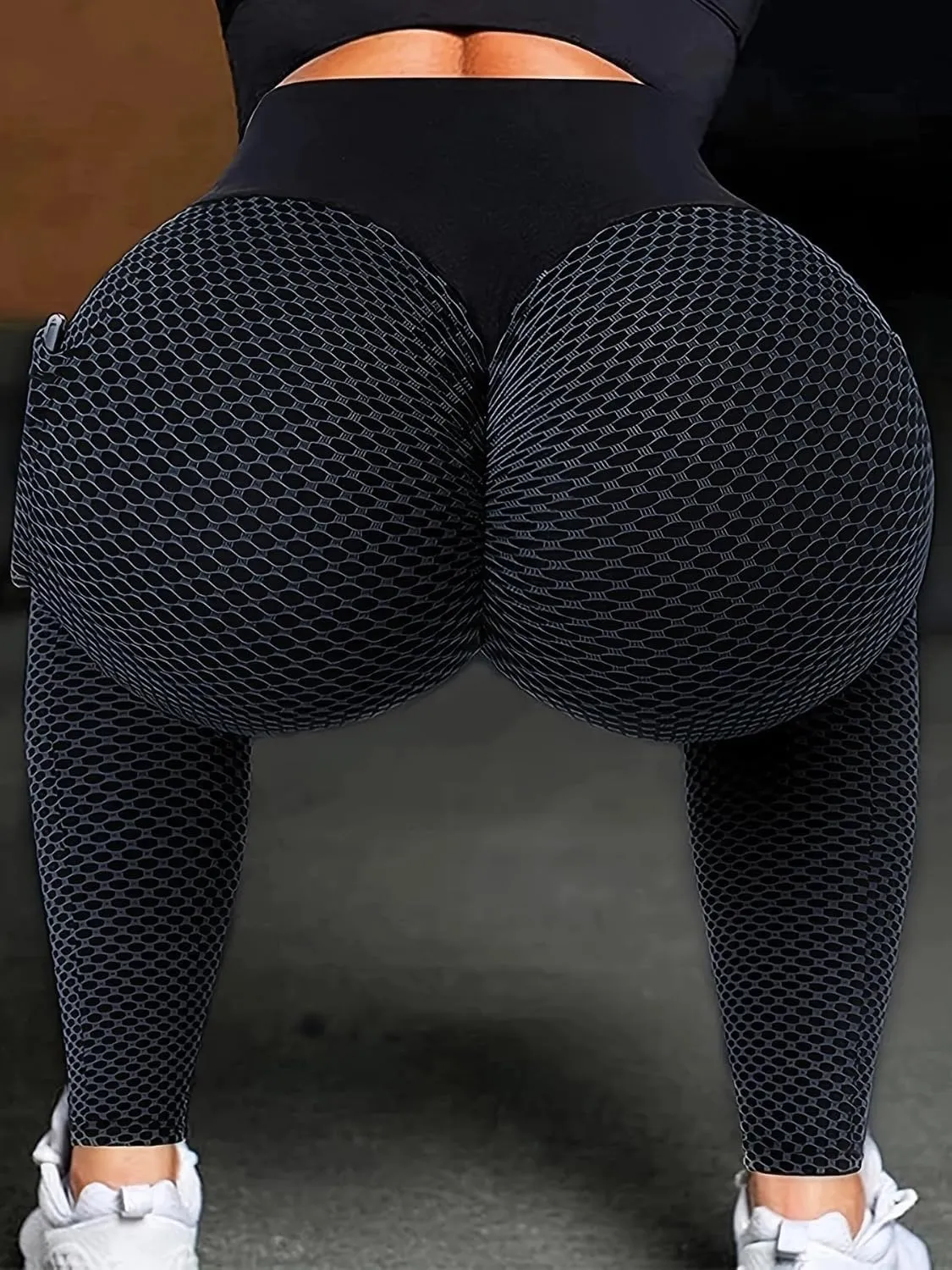 3Pcs Seamless Leggings for Women High Waist Workout Yoga Pants, Scrunch Butt Lifting Elastic Tights