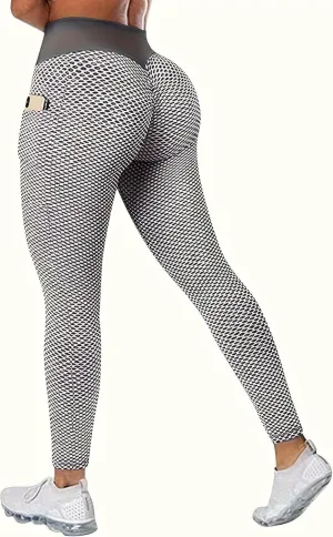 3Pcs Seamless Leggings for Women High Waist Workout Yoga Pants, Scrunch Butt Lifting Elastic Tights