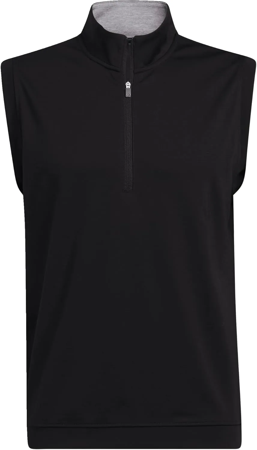 adidas Men's Elevated Quarter Zip Pullover Golf Vest