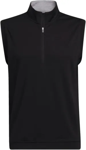 adidas Men's Elevated Quarter Zip Pullover Golf Vest