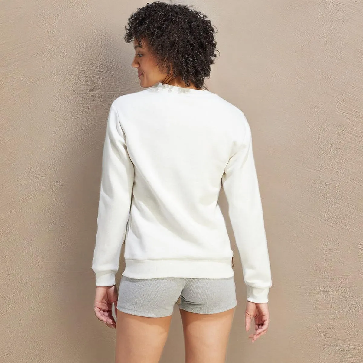 adidas Women's Essentials 3-Stripes Fleece Sweatshirt