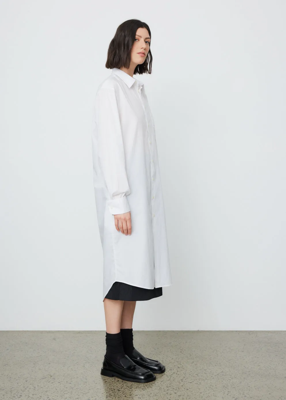 Alpha Organic Shirt Dress
