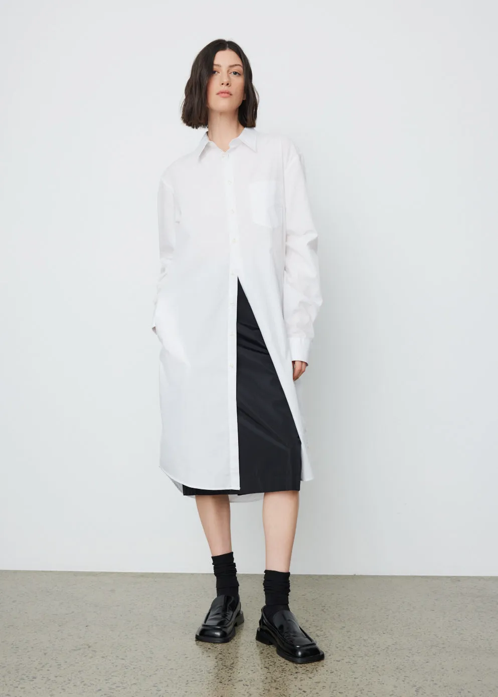 Alpha Organic Shirt Dress
