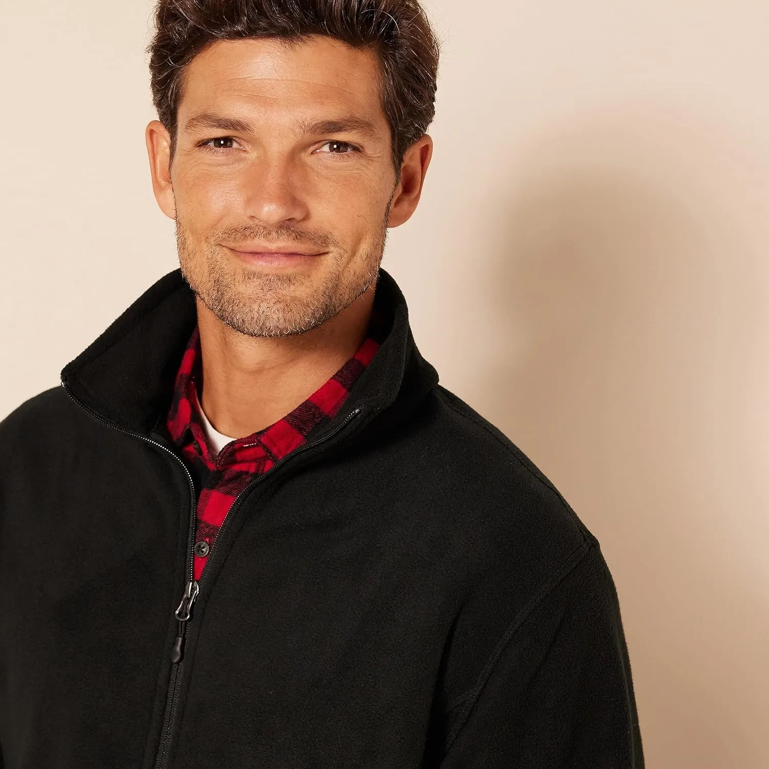 Amazon Essentials Men's Full-Zip Fleece Jacket - Discontinued Colors
