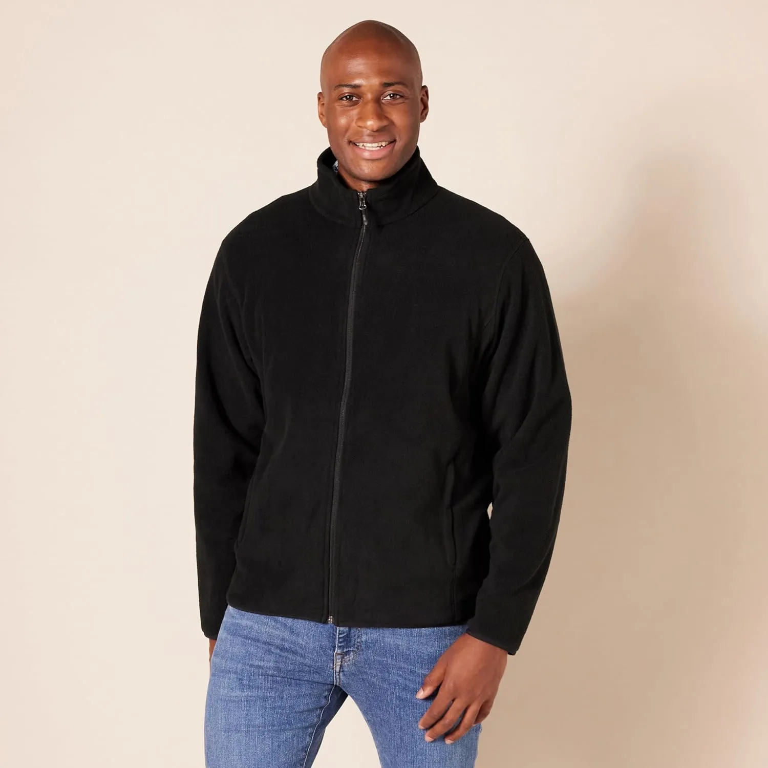 Amazon Essentials Men's Full-Zip Fleece Jacket - Discontinued Colors