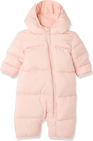 Amazon Essentials Unisex Babies' Water-Resistant Winter Puffer Bunting Suit