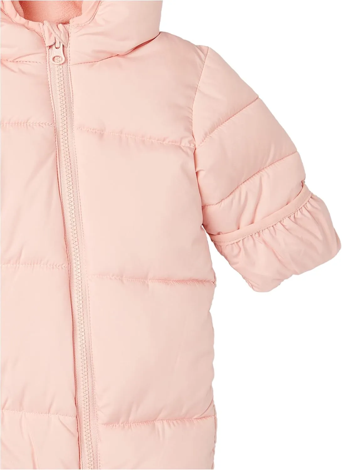 Amazon Essentials Unisex Babies' Water-Resistant Winter Puffer Bunting Suit