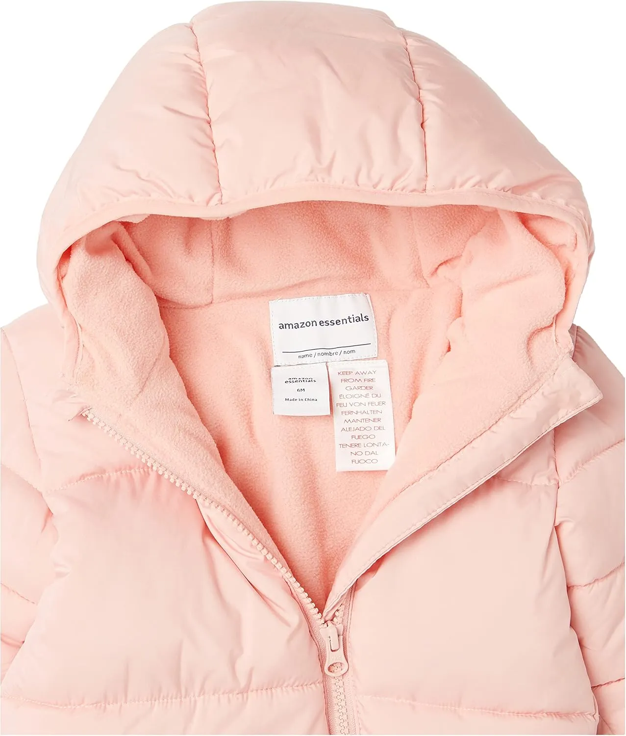 Amazon Essentials Unisex Babies' Water-Resistant Winter Puffer Bunting Suit