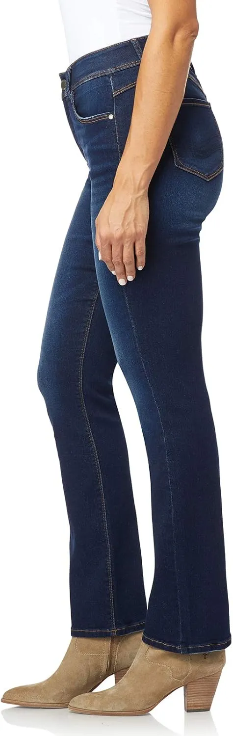 Angels Forever Young 360 Sculpt Bootcut Jeans For Women Figure Enhancing Stretch Denim