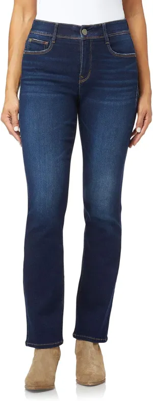 Angels Forever Young 360 Sculpt Bootcut Jeans For Women Figure Enhancing Stretch Denim