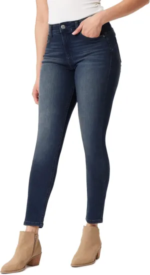 Angels Forever Young Women's 360 Sculpt Skinny Mid-Rise Jeans (Standard and Plus)