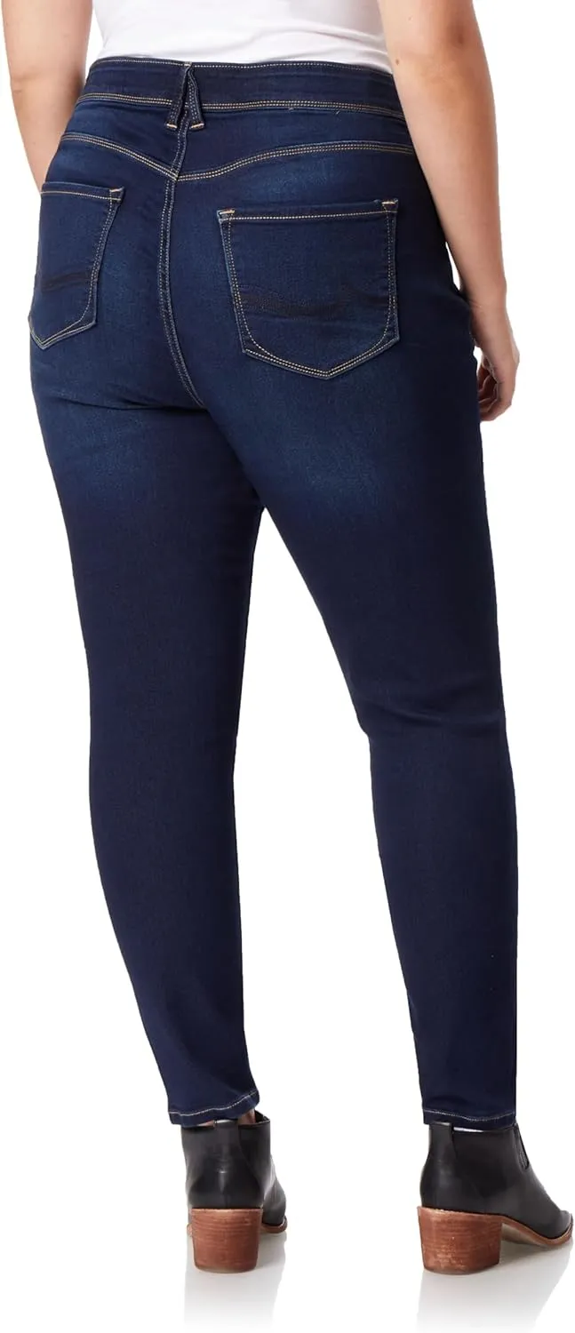 Angels Forever Young Women's 360 Sculpt Skinny Mid-Rise Jeans (Standard and Plus)