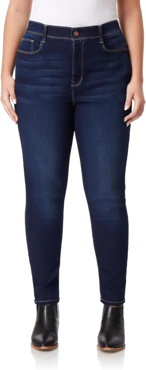 Angels Forever Young Women's 360 Sculpt Skinny Mid-Rise Jeans (Standard and Plus)