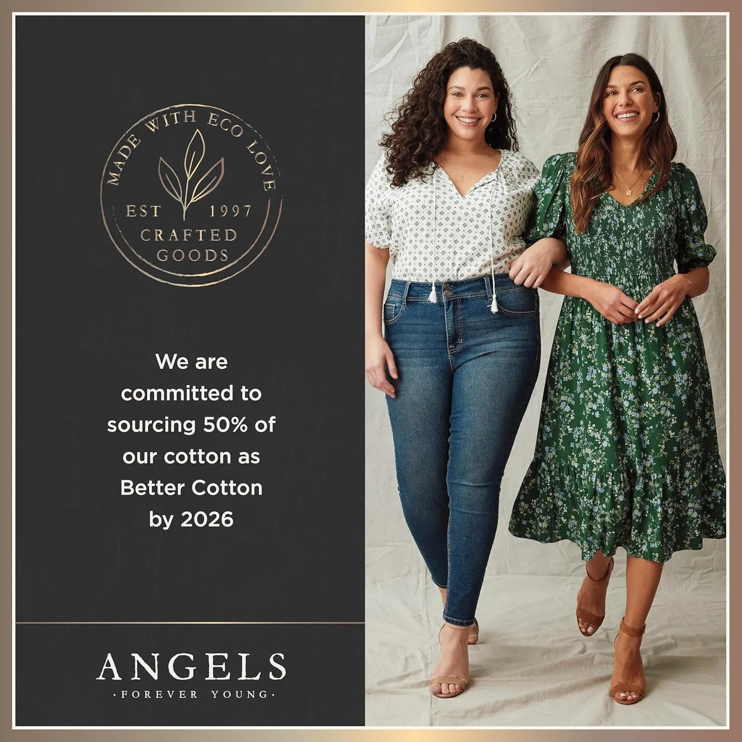 Angels Forever Young Women's 360 Sculpt Skinny Mid-Rise Jeans (Standard and Plus)