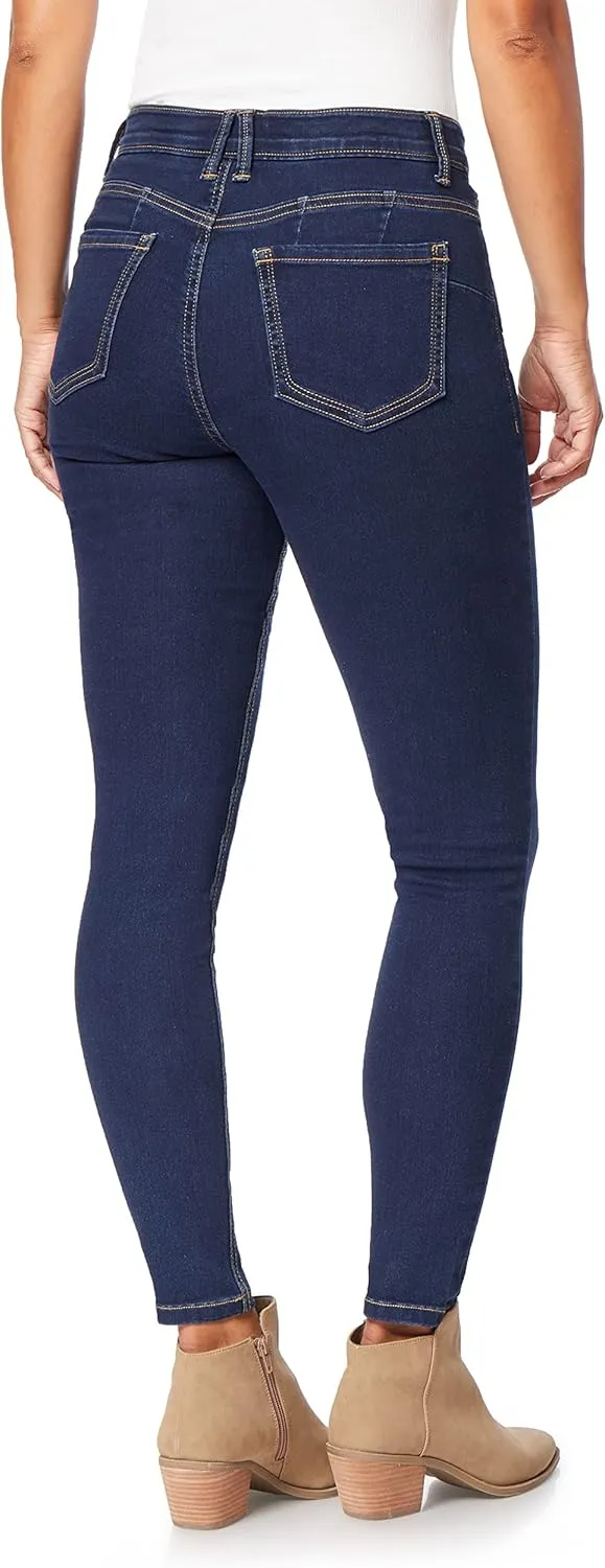 Angels Forever Young Women's 360 Sculpt Skinny Mid-Rise Jeans (Standard and Plus)