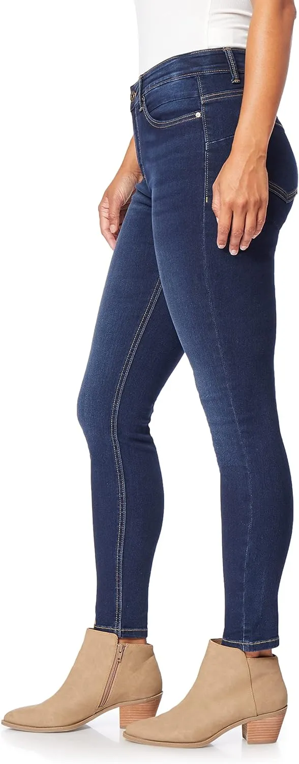 Angels Forever Young Women's 360 Sculpt Skinny Mid-Rise Jeans (Standard and Plus)