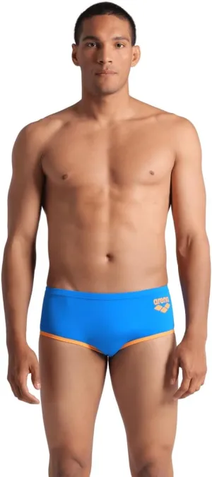 ARENA Men's One Big Logo Low-Waist Swim Short Pool Practice Athletic Swimsuit