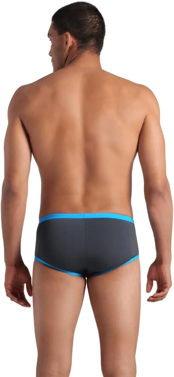 ARENA Men's One Big Logo Low-Waist Swim Short Pool Practice Athletic Swimsuit