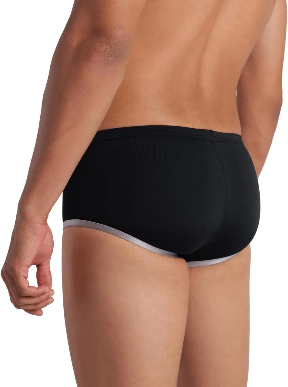 ARENA Men's One Big Logo Low-Waist Swim Short Pool Practice Athletic Swimsuit