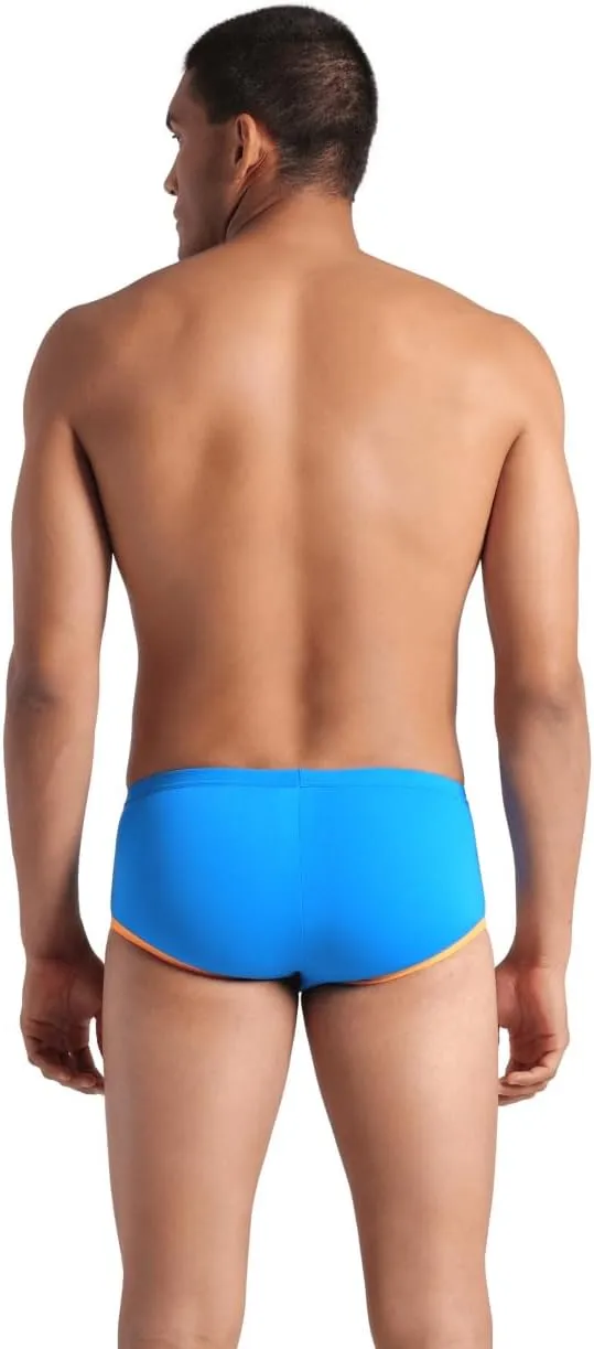 ARENA Men's One Big Logo Low-Waist Swim Short Pool Practice Athletic Swimsuit