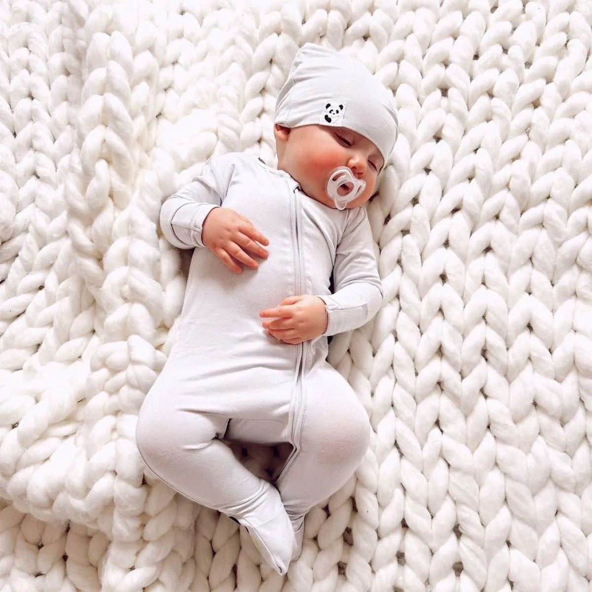 Bellabu Bear Convertible Footies for Baby Boys & Baby Girls, Family Matching Pajamas, Rayon from Bamboo