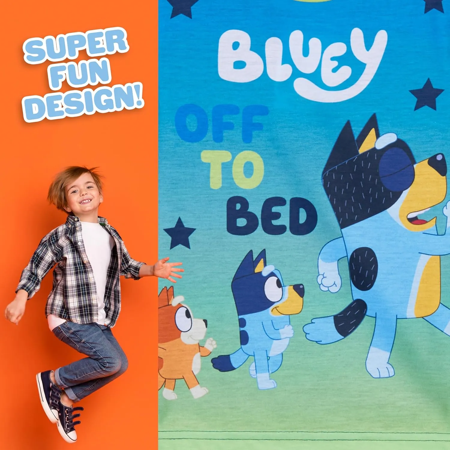 Bluey Boys Long Sleeve Pajama Set, Sleepwear Pajamas For Kids - Gifts For Boys