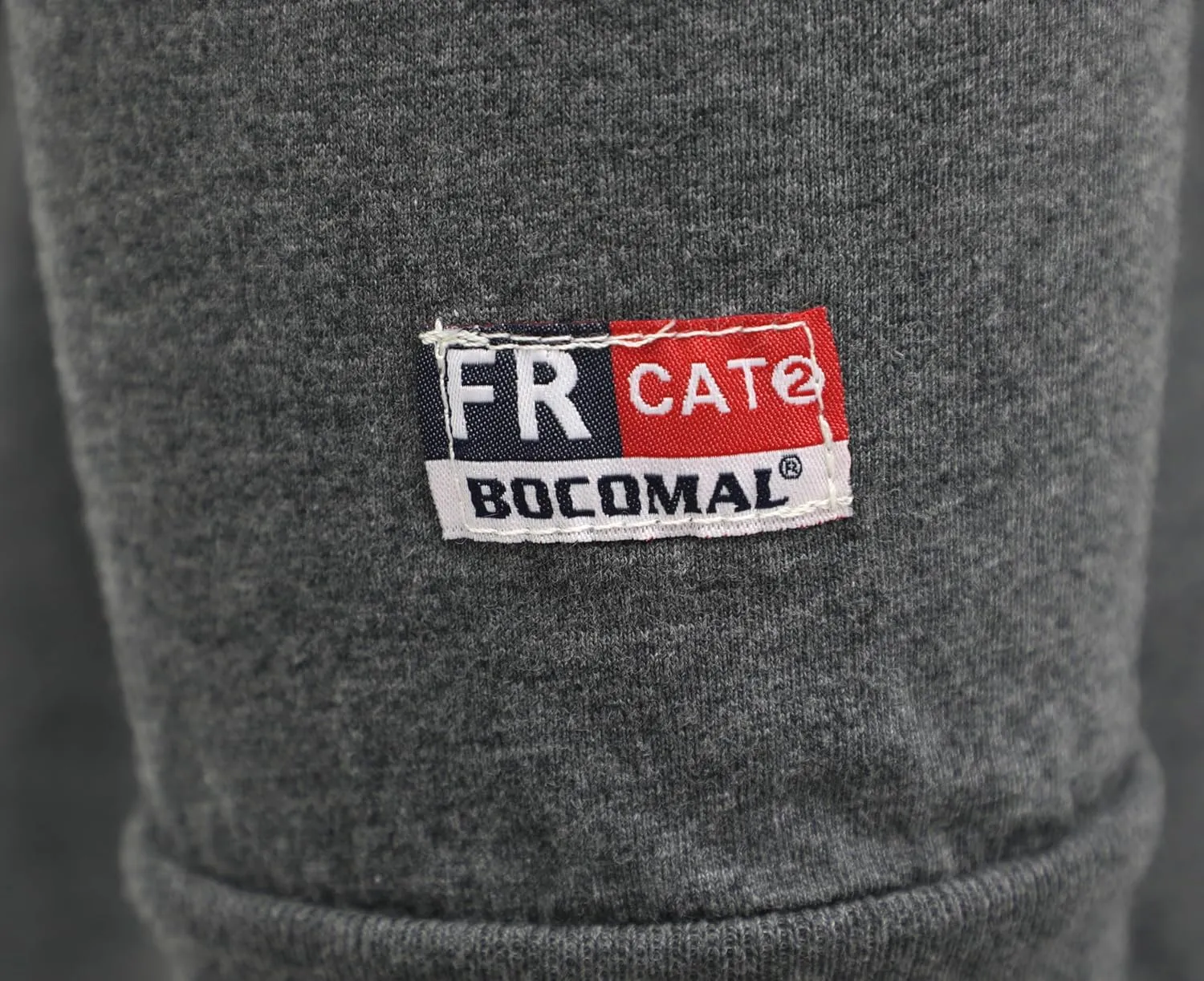 BOCOMAL FR Shirts for Men 5.5oz Lightweight Long Sleeve Work Henley Fire Resistant Shirt CAT2