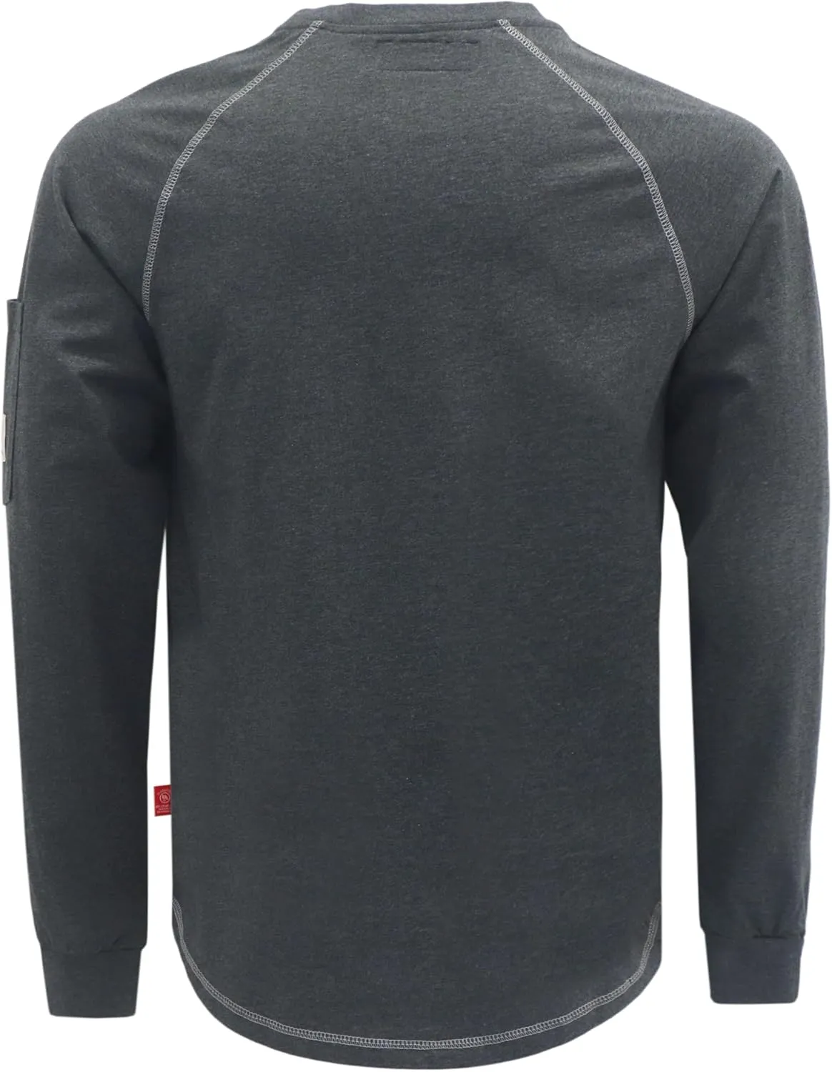 BOCOMAL FR Shirts Heather Series 6oz Flame Resistant T Shirt NFPA2112 CAT2 Fire Retardant Crew Work Shirt