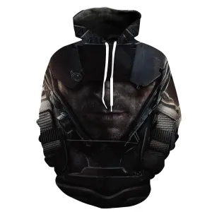 Call of Duty Ops 4 Hoodies - Pullover Blackout  Black Hoodie