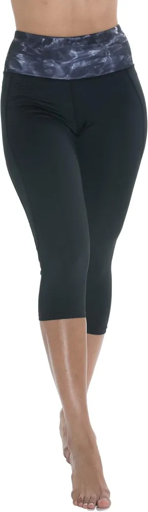 Capri Leggings for Women: High Waisted Cropped Womens Legging