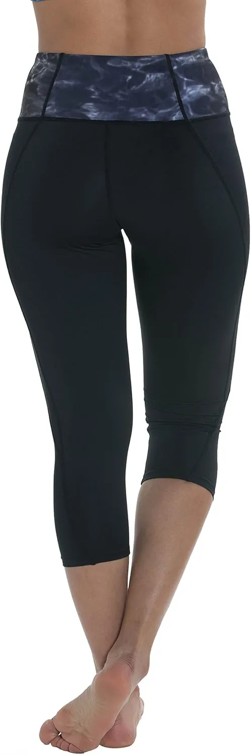 Capri Leggings for Women: High Waisted Cropped Womens Legging