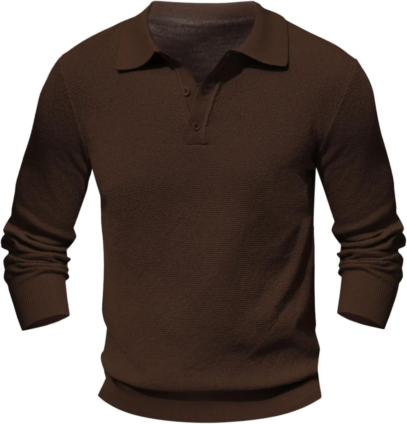 Cotton Long Sleeve Shirt Men Long Sleeved Shirt Mens Polo T Shirts Trucker Shirts for Men Men's Quarter Zip
