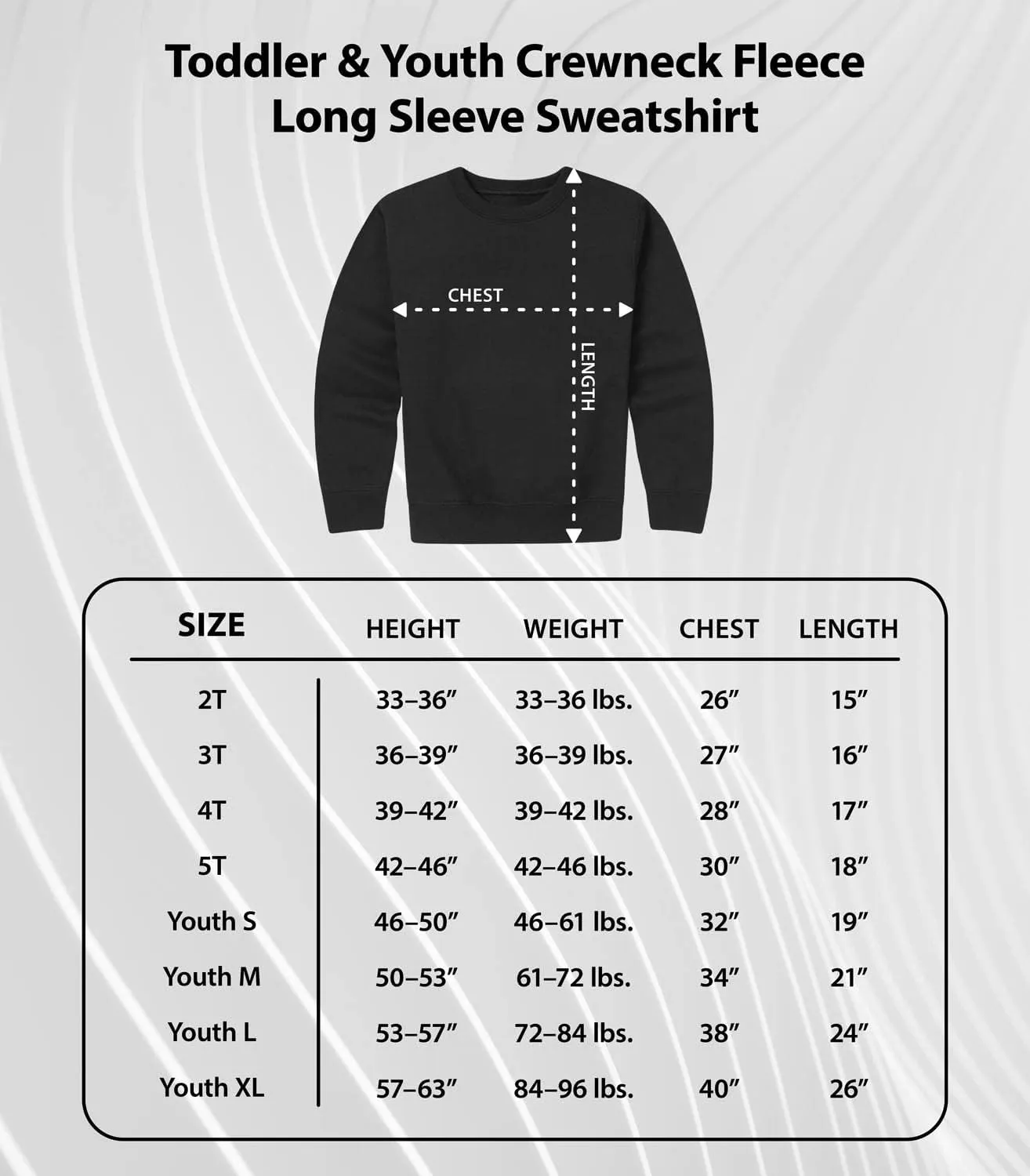 Disney Mickey, Mickey, Mickey Mouse - Youth Crewneck Fleece Sweatshirt