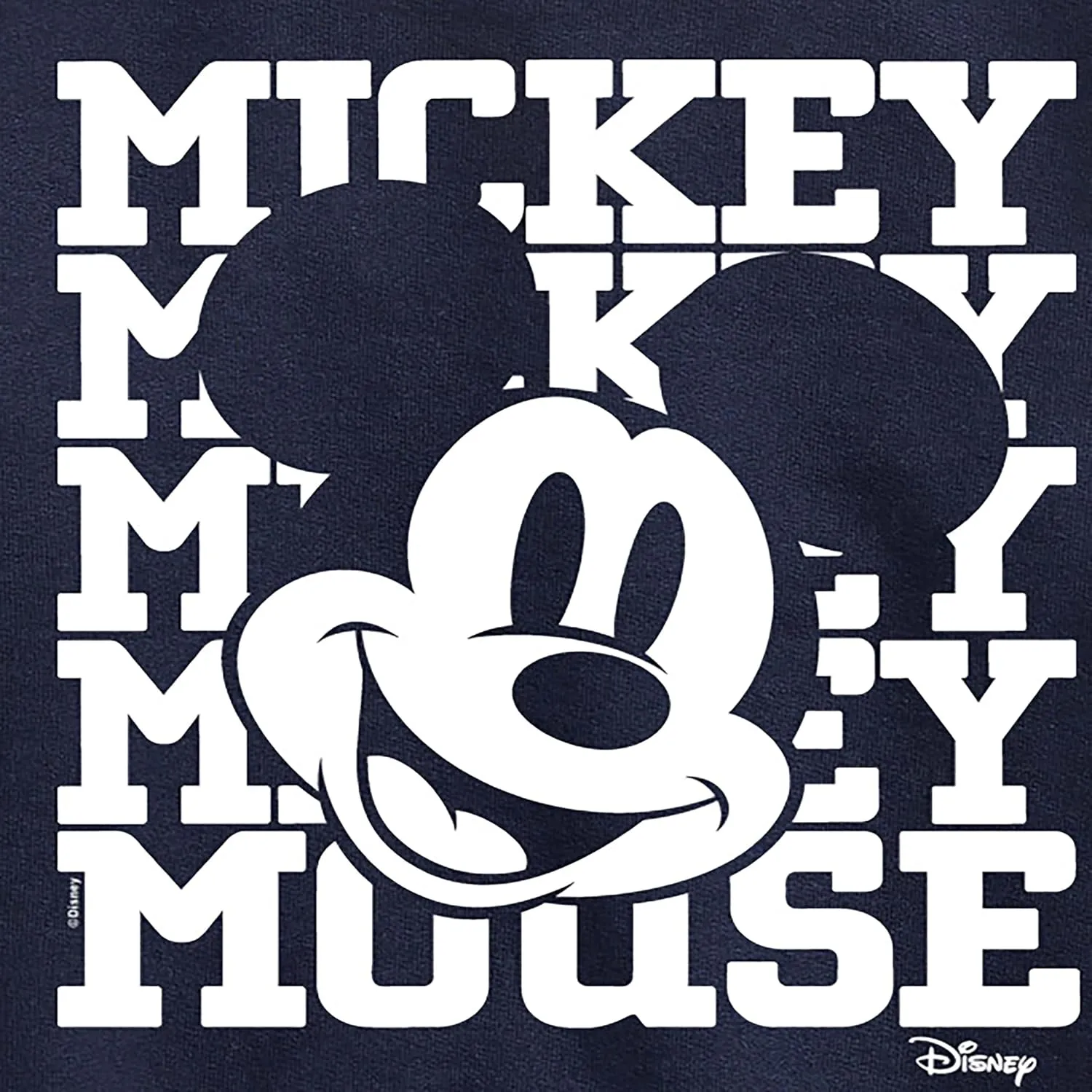 Disney Mickey, Mickey, Mickey Mouse - Youth Crewneck Fleece Sweatshirt