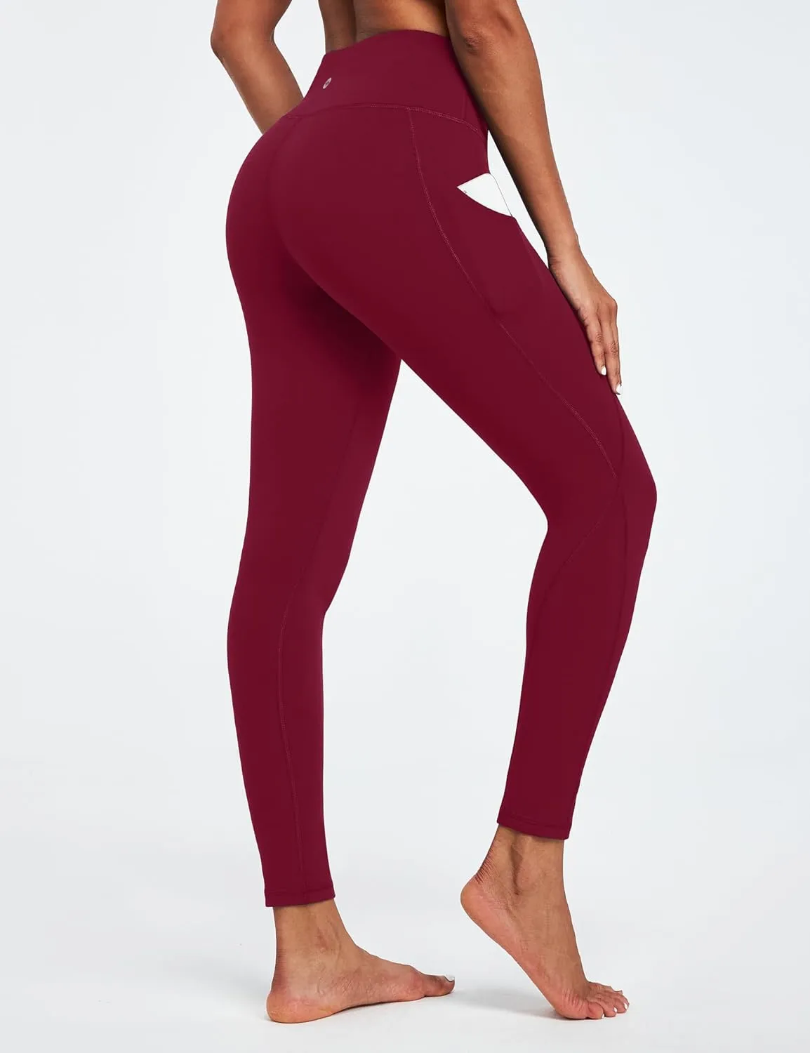 Ewedoos Fleece Lined Leggings with Pockets for Women Thermal Warm Winter Leggings for Women High Waisted Workout Yoga Pants
