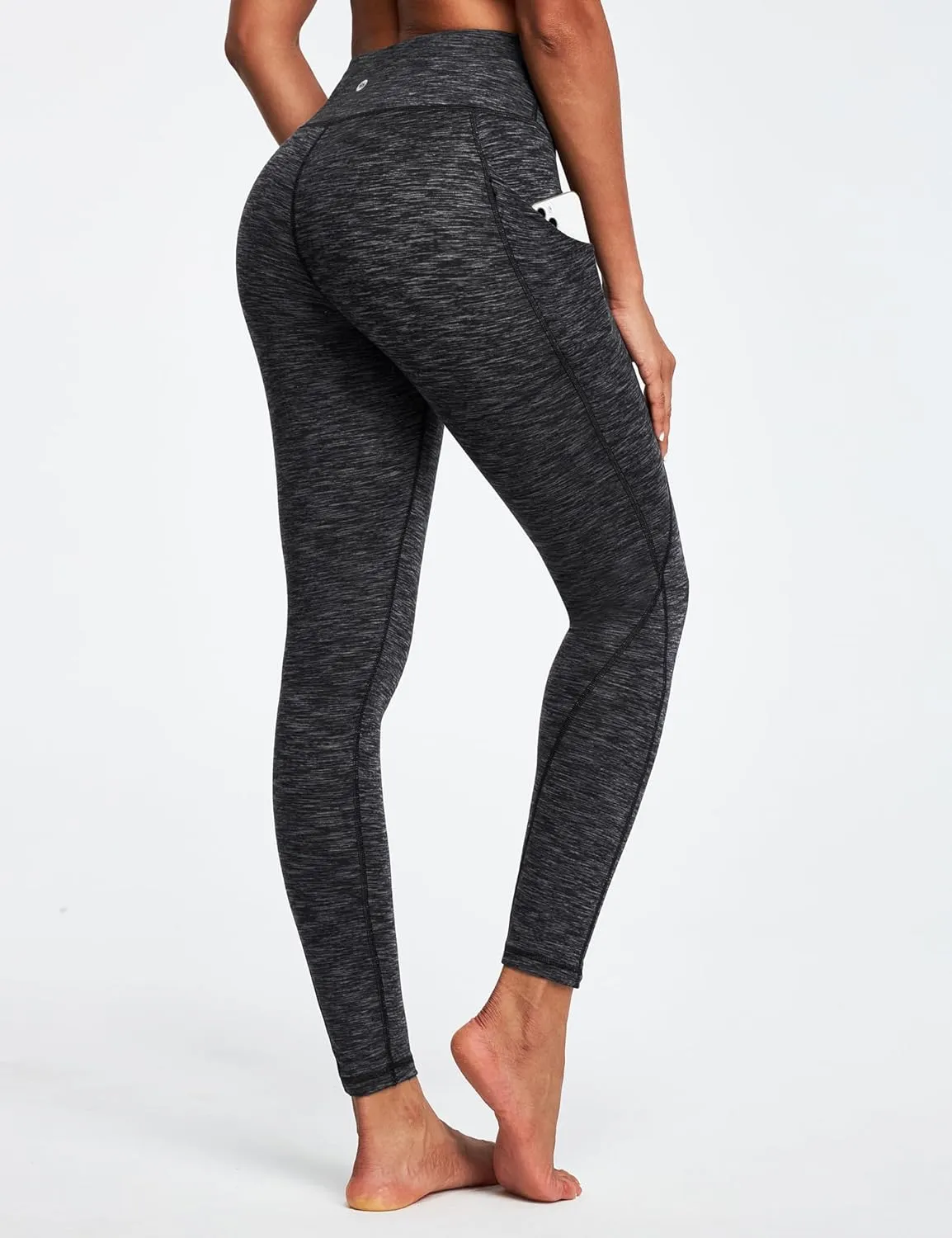 Ewedoos Fleece Lined Leggings with Pockets for Women Thermal Warm Winter Leggings for Women High Waisted Workout Yoga Pants