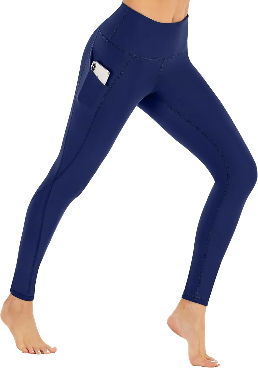 Ewedoos Fleece Lined Leggings with Pockets for Women Thermal Warm Winter Leggings for Women High Waisted Workout Yoga Pants