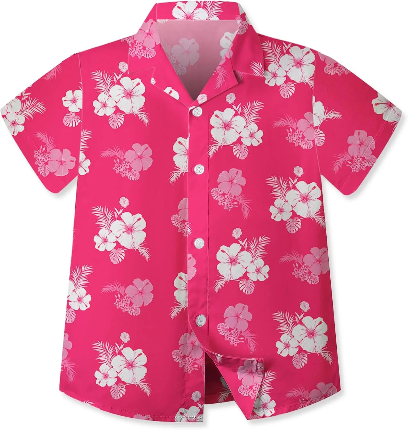 Family Matching Hawaiian Outfits, Dad and Son Beach Vacation Shirts Mommy Daughter Dress, 2T - X-Large