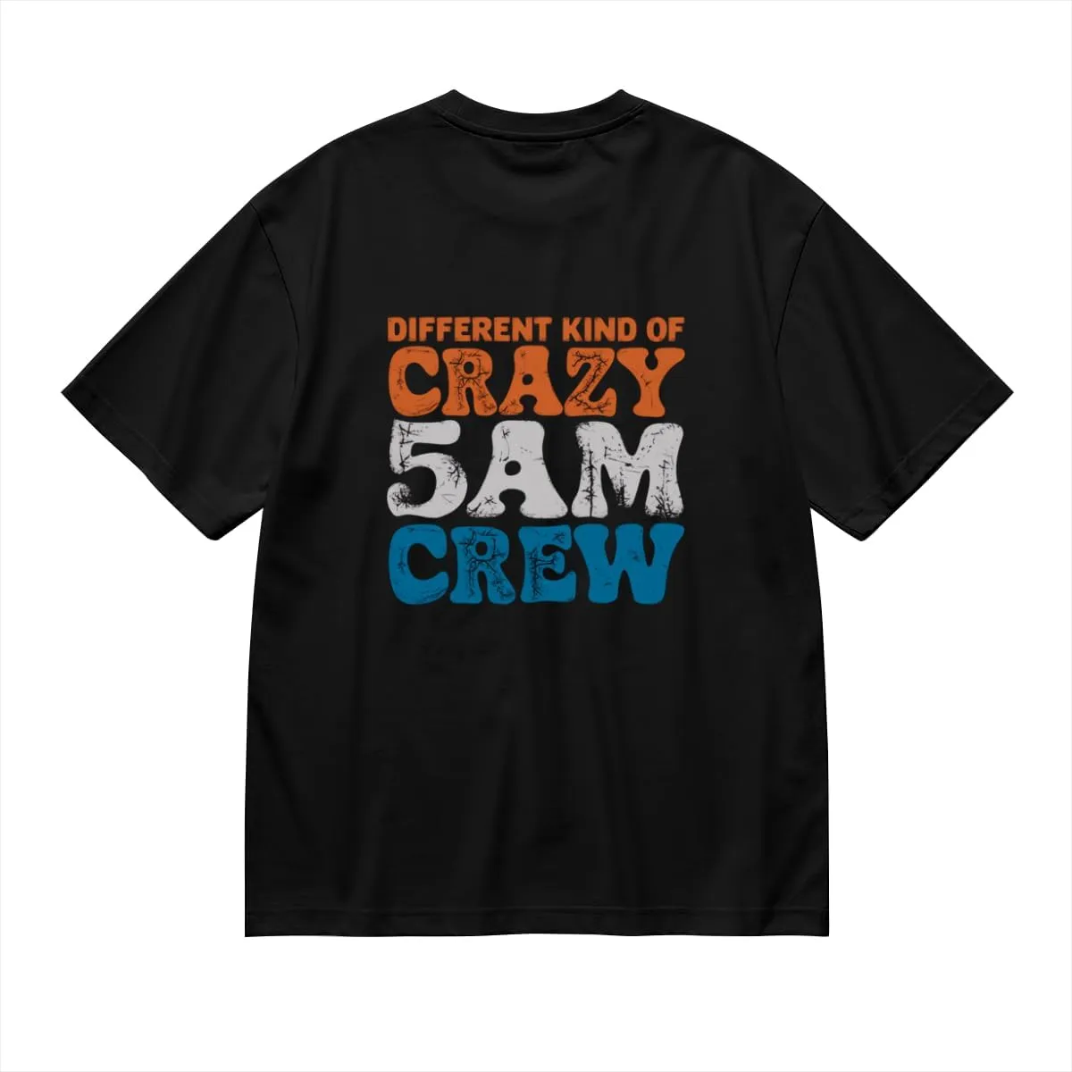 Funny Workout Squad 5 AM Crew Funny Gym Saying Graphic Unisex T-Shirt for Men or Women Dad Mom
