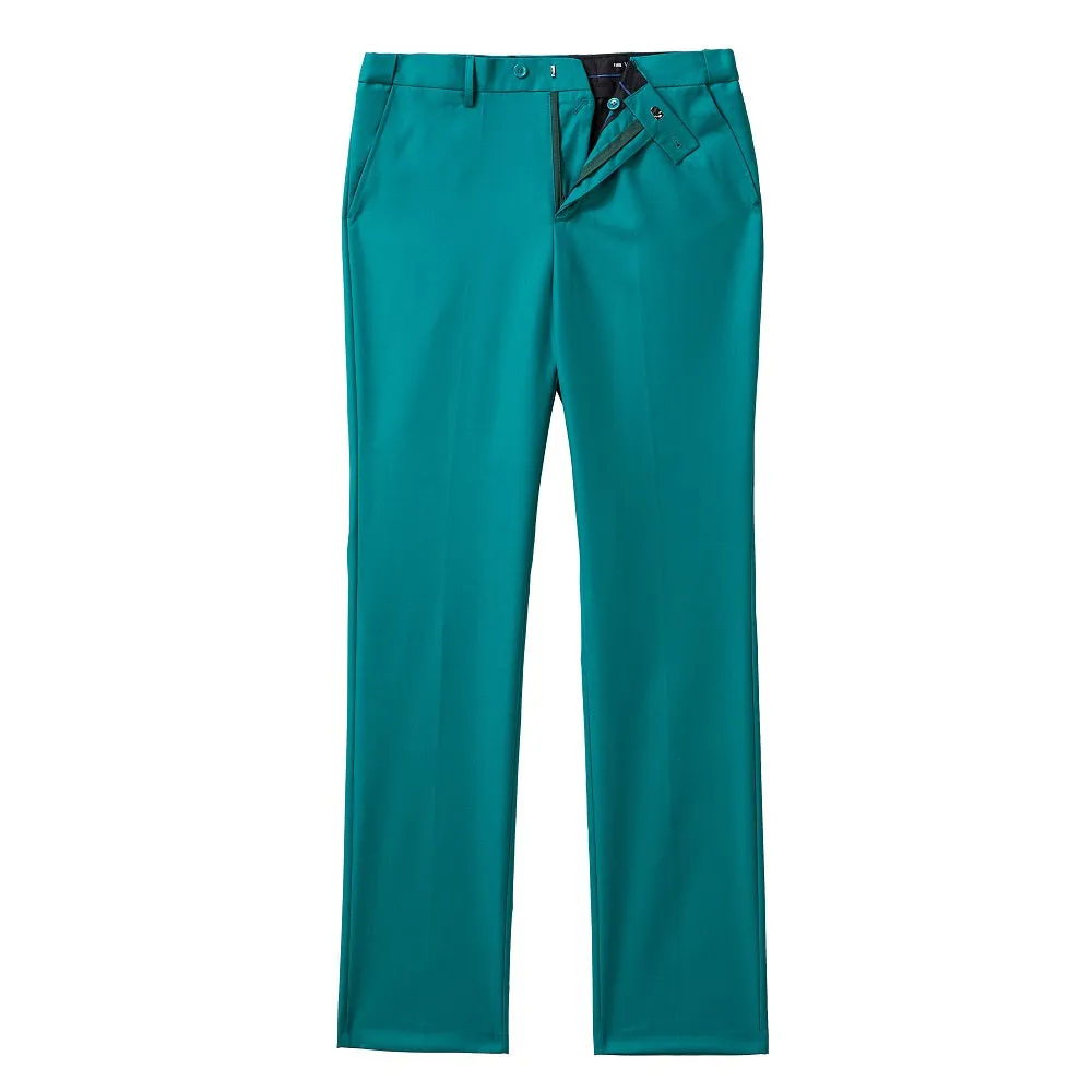 Green Men's Pants for Party, Wedding and Business