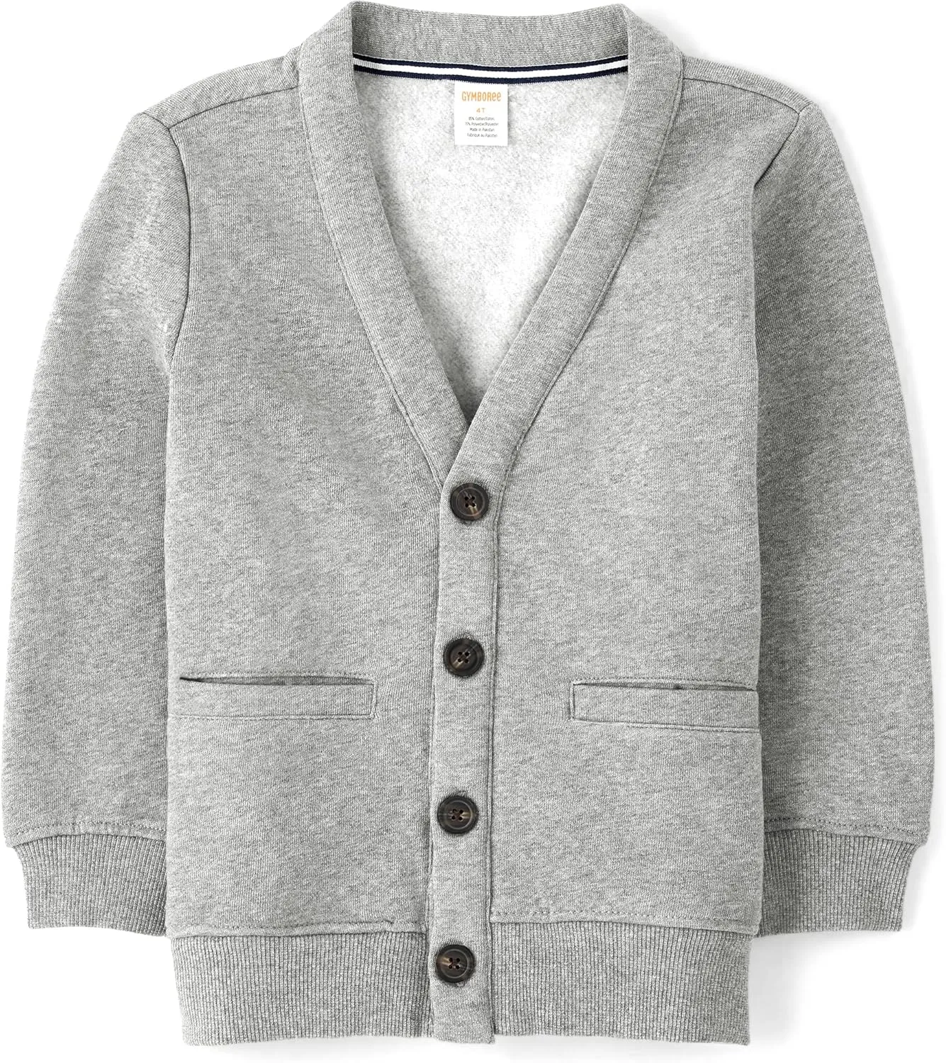Gymboree Boys' and Toddler Long Sleeve Button Front Cardigan