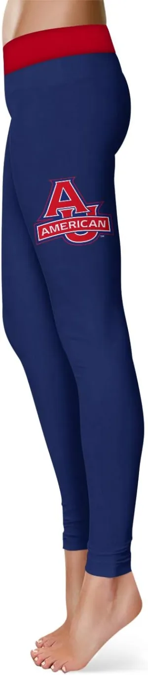 High Waist Women's Leggings with Design and Logo on Thigh - Four Way Stretchy Fabric Perfect for Workout and Sports Day
