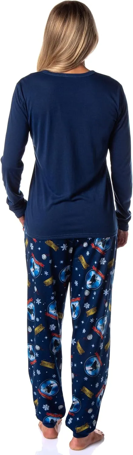 INTIMO The Polar Express Womens' Train Movie Film Sleep Jogger Pajama Set