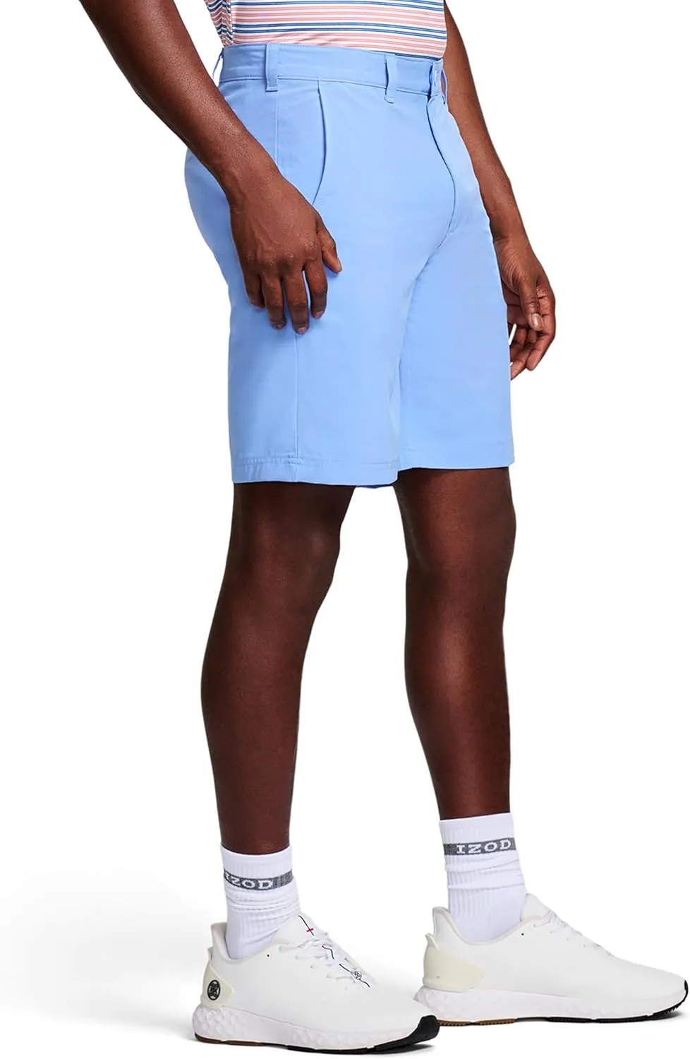 IZOD Men's Golf 9.5" Swingflex Stretch Straight Fit Short